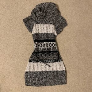 Sweater dress (with belt)